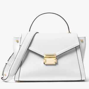 Michael Michael Kors Whitney Medium Leather Satchel NWT